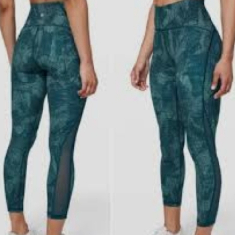 Blue Patterned Jeggings - Picture 2 of 11